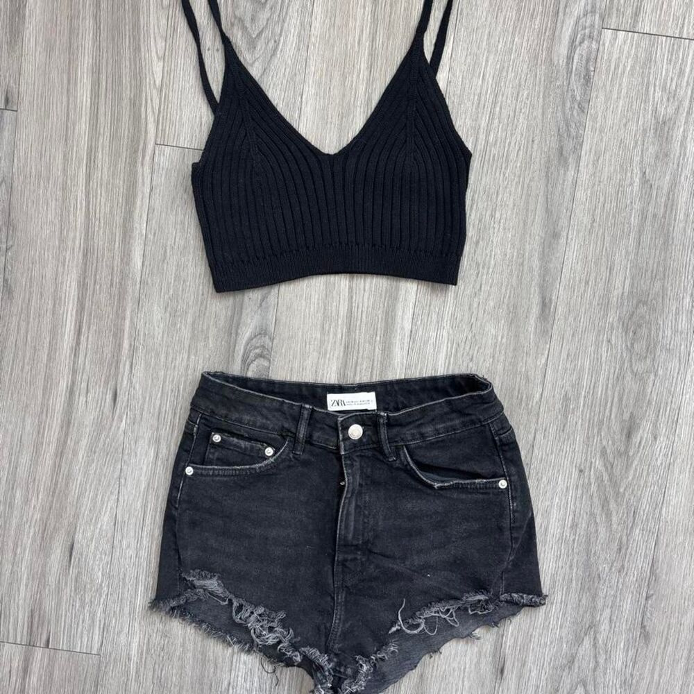 Free-people Women's Black Shorts